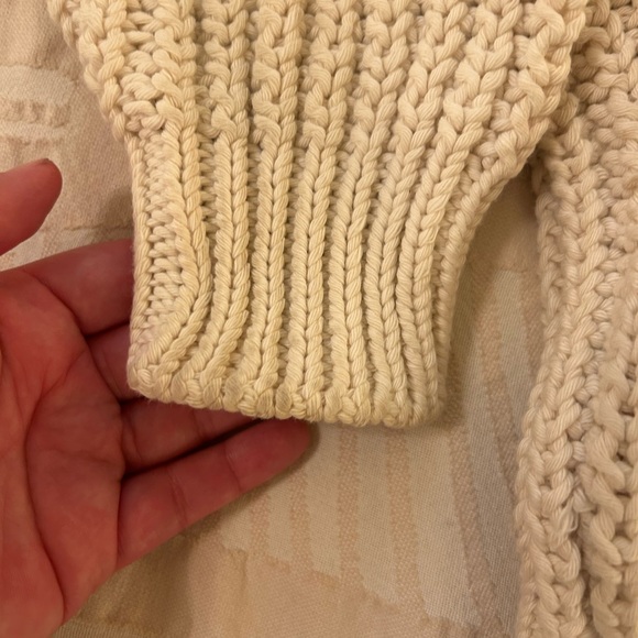 Babaa cardigan no18 in natural - Picture 2 of 5